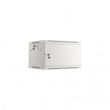 seinakapp 19" 6U 600x450 metalluksega (FlatPack), hall