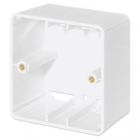 "INTELLINET Aufputzrahmen für Wanddosen 771900 + 771917 weiß"