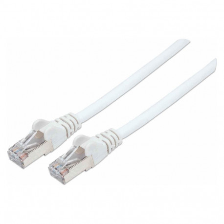 "INTELLINET Patchkabel Cat6a-Stecker/Cat7-Rohkabel 1m weiß"