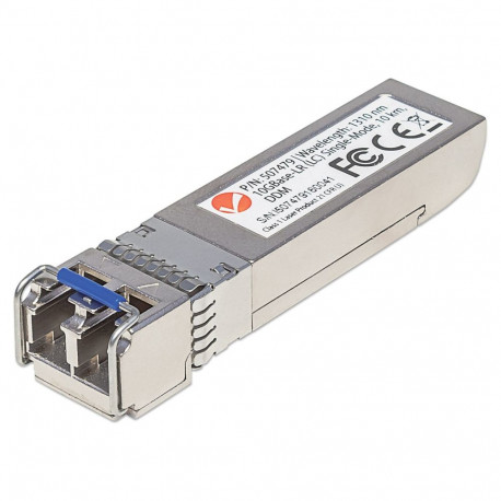 INTELLINET SFP+ 10G ühemoodiline dupleks-LC transiiver 10km