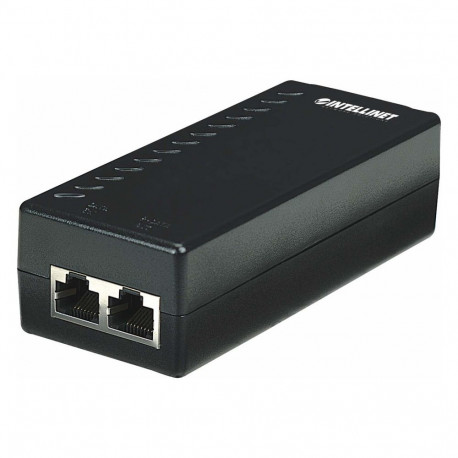 INTELLINET PoE injektor 1-port 48V DC IEEE 802.3af must jaemüügipakend