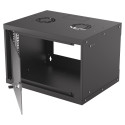 Intellinet 19" 6 HE 540x400 flatpack must seinakapp