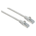 "Patchkabel Cat6a-Stecker/Cat7-Rohkabel 7,5m grau"
