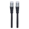 "Patchkabel Cat6a-Stecker/Cat7-Rohkabel 7,5m sw"