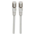 "Patchkabel Cat6a-Stecker/Cat7-Rohkabel 5m grau"