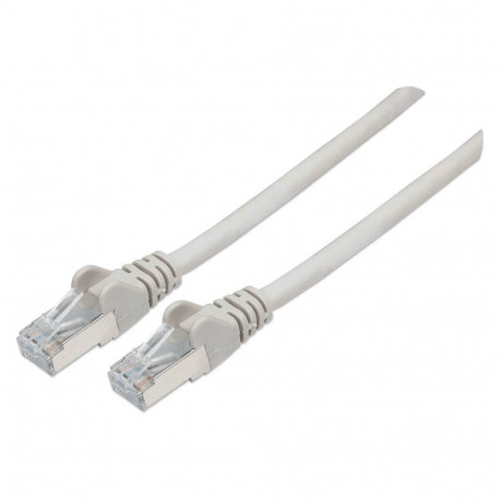 "Patchkabel Cat6a-Stecker/Cat7-Rohkabel 3m grau"