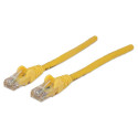 Patch-kaabel RJ45 U/UTP Cat6 2.00m lukustuskaitsmega kollane