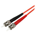 StarTech 1m Multimode 50/125 Duplex optiline ühenduskaabel LC - ST