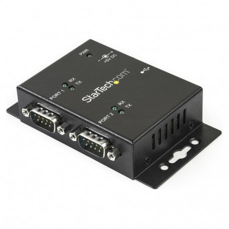 StarTech 2-pordiline USB-RS232 jadaadapter - USB / DB9 jaotur 2x DB9 pistik 1x USB-B pesa - seinale 