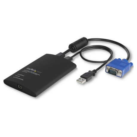StarTech USB 2.0 kaasaskantav KVM-konsooli adapter sülearvutile failiedastuse ja videosalvestusega