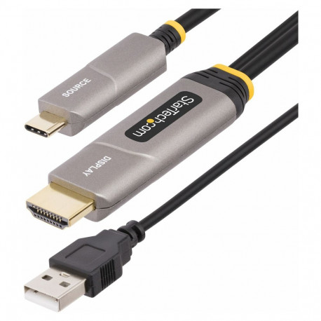StarTech 30ft (9.15m) USB-C - HDMI 2.0 aktiivne optiline kaabel, 4K 60Hz, 24-pin USB-C ma