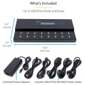 "StarTech USB Duplicator - 1:15 - USB Sticks - Flash Drive Duplicator"