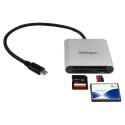 "StarTech USB 3.0 Flash Memory Multi-Card Reader / Writer with USB-C - SD microSD CompactFlash"