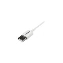 StarTech 2m valge Micro-USB kaabel - A - Micro B