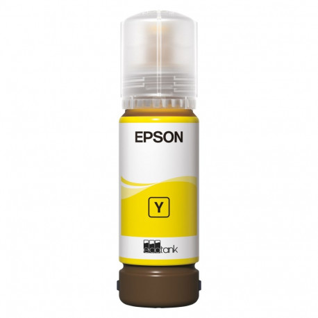 Epson 107 kollane tindipudel (70ml)