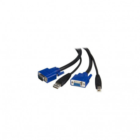 StarTech 6 ft 2-in-1 USB KVM-kaabel