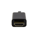 StarTech Mini DisplayPort - HDMI adapterkaabel - 6 ft 2m - 4K