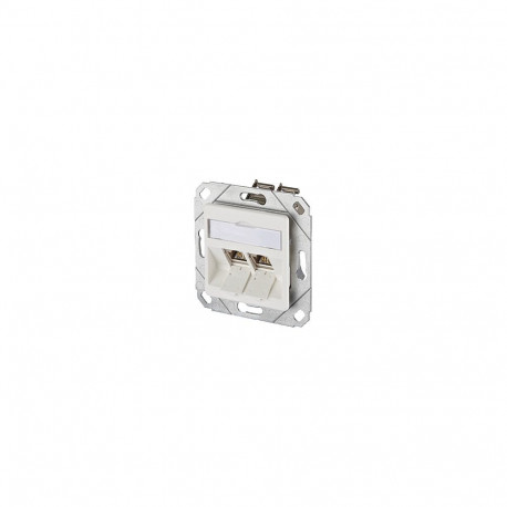 "METZ CONNECT Anschlussdose E-DATmodul TIA/EIA Cat.6A 8/8(8) Upk reinw"
