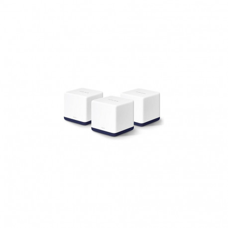 Mercusys WL-Router Halo H50G kodune Mesh WiFi-süsteem, 3-pakk
