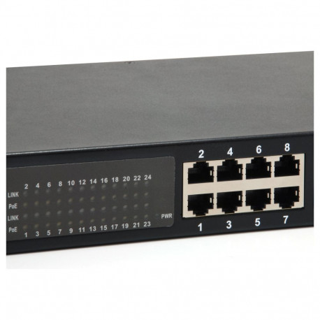"LevelOne GEP-2421W500 24-Port Gigabit PoE Switch"