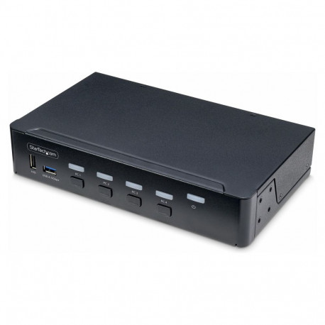 "StarTech.com 4-Port DisplayPort KVM Switch/Umschalter, 4K60Hz,TAA-konform"