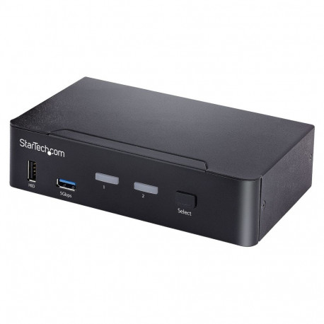StarTech.com 2-pordiline USB-C KVM-lüliti 4K 60Hz DisplayPort Thunderbolt 3/4 ja USB-C DP Alt Mode a