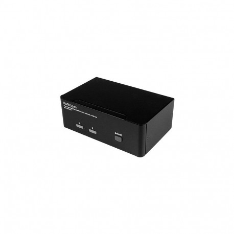 STARTECH.COM DisplayPort KVM-lüliti - 2 pordiga - kahe ekraaniga - 4k 60hz - USB-jaotur - heli ja mi