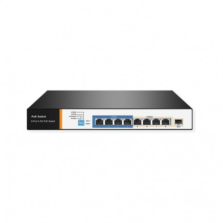VALUE PoE++ 2,5 Gigabit Etherneti kommutaator, 8 porti + Uplink (SFP+)