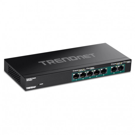 "TRENDnet TPE-TG327 7-Port PoE+ Switch Multi-Gigabit"