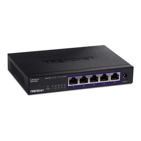 "TRENDnet TEG-S380 8-Port 2.5G Switch, Unmanaged, schwarz"