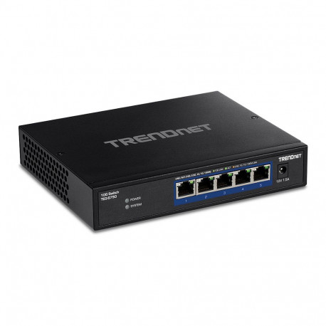 TRENDnet TEG-S750 5-pordiline 10G võrgulüliti, must