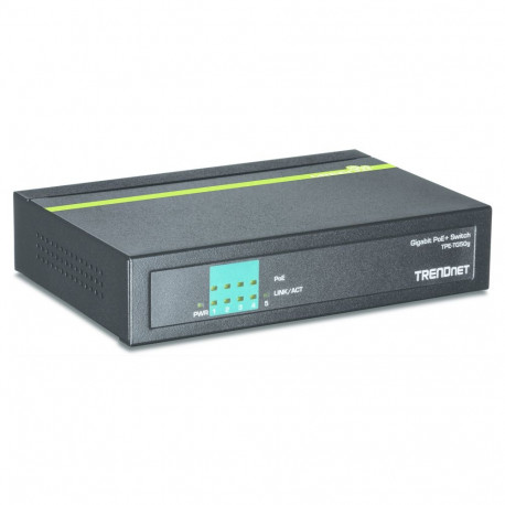 TRENDnet TPE-TG50g 5 pordiga Gigabit PoE+ kommutaator