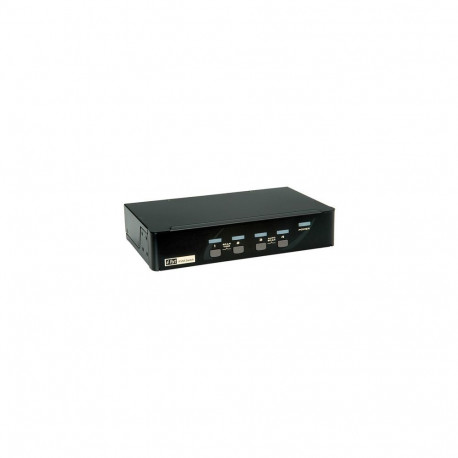"ROLINE DisplayPort USB 2.0 KVM Switch, 1 User - 4 PC"