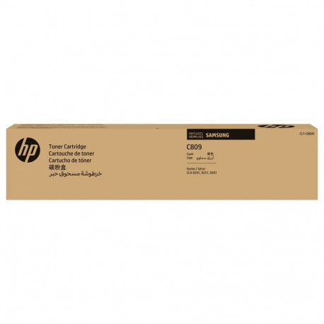 "SAMSUNG CLT-C809S Cyan Toner Cartridge"