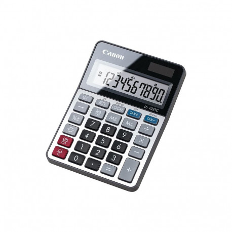 Canon LS-102TC 12-kohaline kalkulaator päikesepaneeli ja patareiga