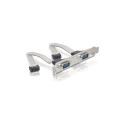 "seriell PCIe 4x+1x parallel DeLock"