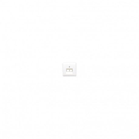 "Jung CD 569-2 UA WW Abdeckung für zwei IAE/UAE-Dosen"