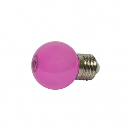 "Synergy 21 LED Retrofit E27 Tropfenlampe G45 pink 1 Watt für Lichterkette"