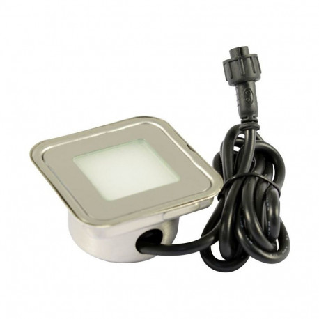 Synergy 21 LED süvistatav põrandavalgusti ARGOS ruudukujuline in-G IP67 soe valge