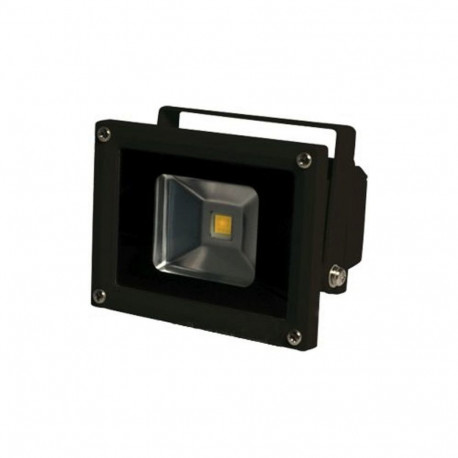 "Synergy 21 LED Spot Outdoor Baustrahler 10W schwarzes Gehäuse - kaltweiß V2"