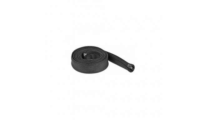 Kuumakindel tõmblukuga punutud kaablisukk 2 m x 30 mm must
