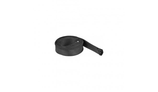 Kuumakindel tõmblukuga punutud rüüs 2 m x 50 mm must