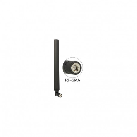 WLAN 802.11 ac/a/h/b/g/n antenn RP-SMA pistikuga 5–7dBi ringsuunaline pööratav kallutusliigendiga, m