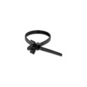 "Delock Kabelbinder mit Spreizanker L 140 x B 4 mm schwarz 10 Stück"