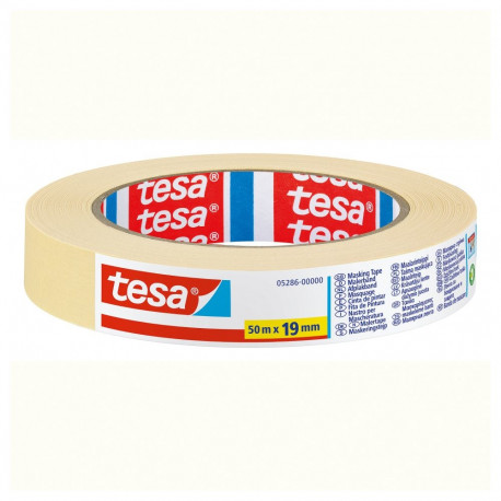 "Tesa Kreppband 50m x 19mm Universal beige 05286"