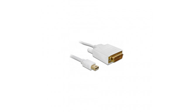 "DELOCK DP mini St DVI St 2m weiss"