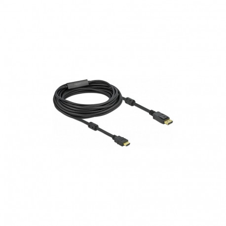 Delock High Speed 10m HDMI-kaabel DisplayPort isane HDMI isane