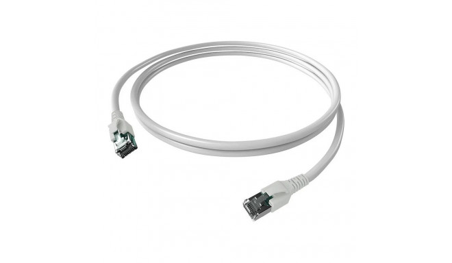 EASYLAN FlexBoot patch-kaabel Kat.6A S/FTP valge 5m