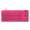 Logitech PRO X TKL RAPID madženta (US)