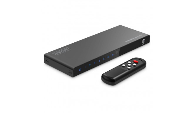 DIGITUS HDMI-lüliti, 5x1 4K/60Hz HDCP 2.3